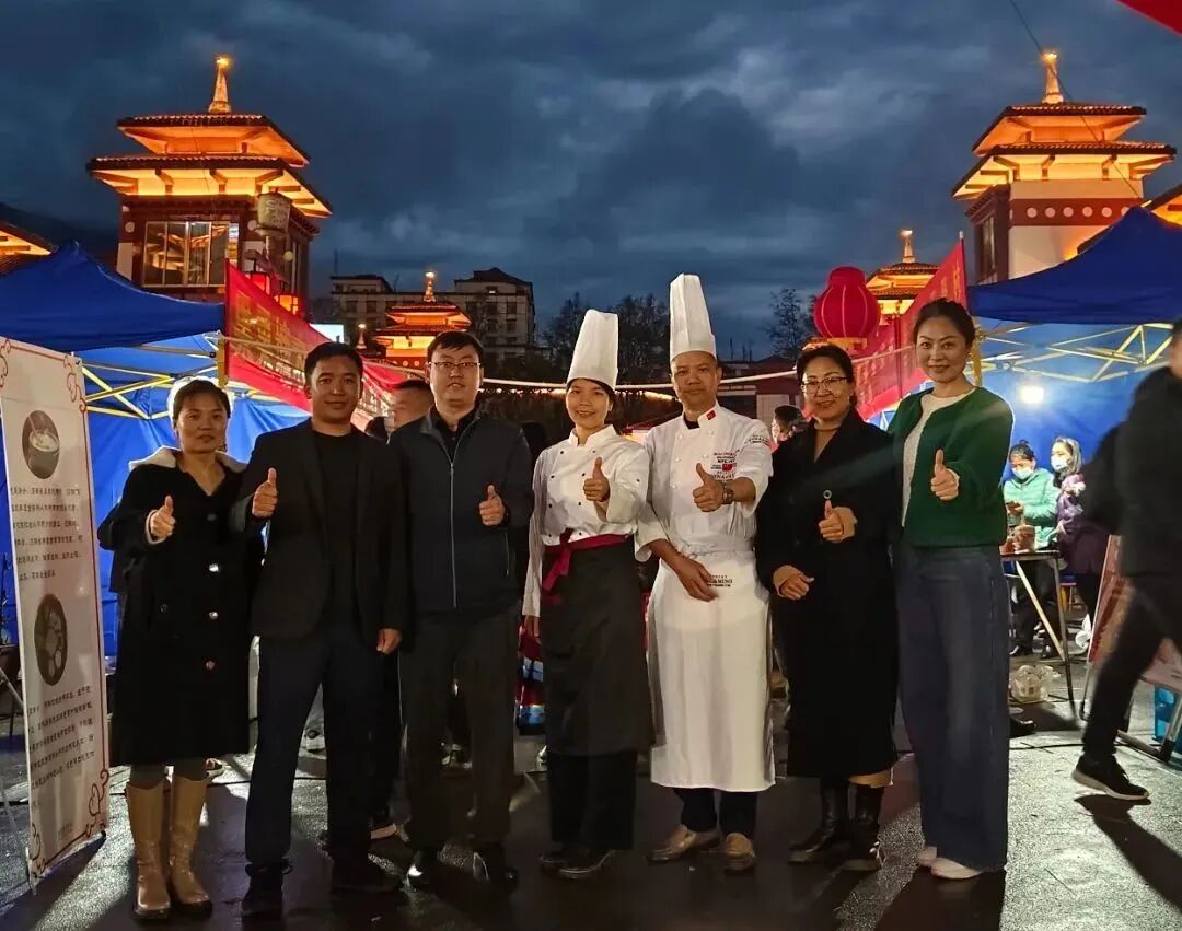 佛墨一家亲，美食来相聚 | 佛山技师学院教师应邀参加西藏林芝市“绿色墨脱”美食活动 