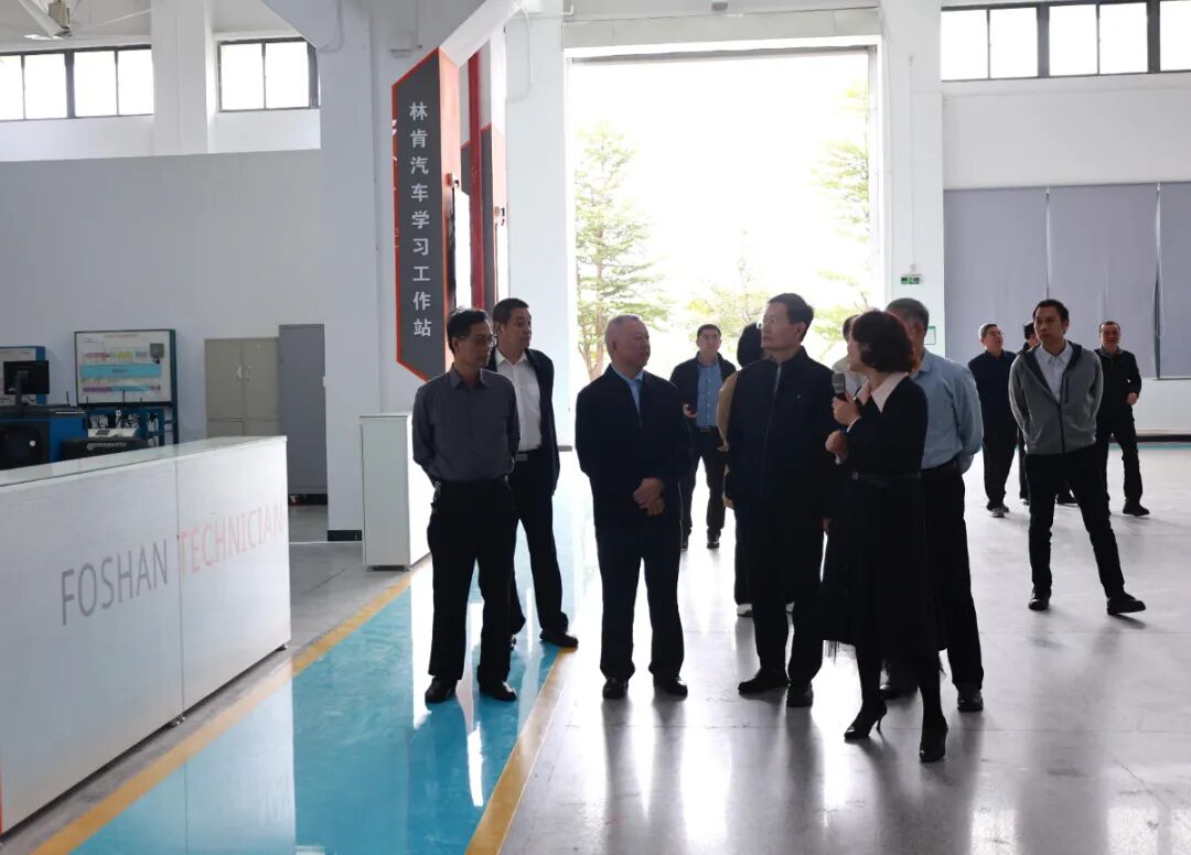 山东省德州市人大考察团莅临佛山技师学院考察就业与技能人才队伍建设工作 